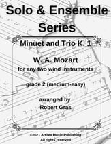 Minuet and Trio K. 1 P.O.D. cover